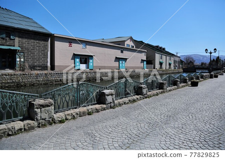 小樽運河(北海道小樽市) 小樽運河(北海道小樽市) 77829825