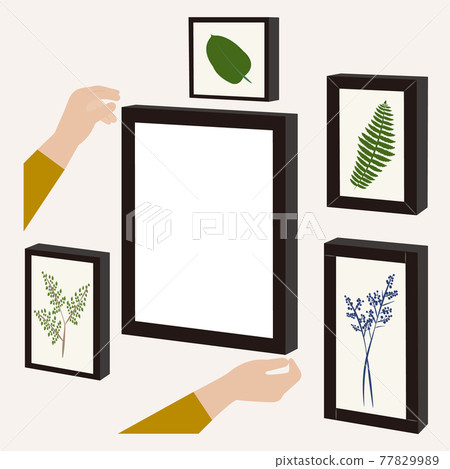 Picture frame message information bulletin board wall Picture frame message information bulletin board wall 77829989