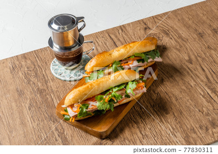 Bain me vietnam sandwich banh mi Vietnamese sandwich 77830311