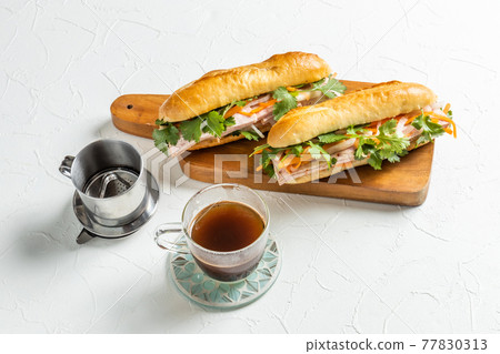 Bain me vietnam sandwich banh mi Vietnamese sandwich 77830313