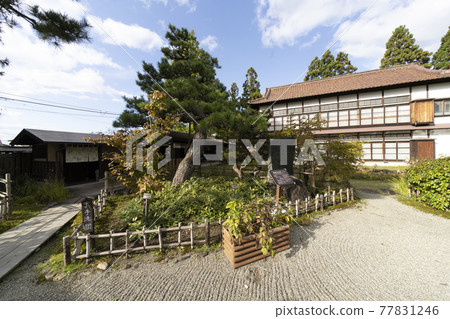 國家指定名勝會津鬆平庭園禦藥園（會津若松市） 77831246