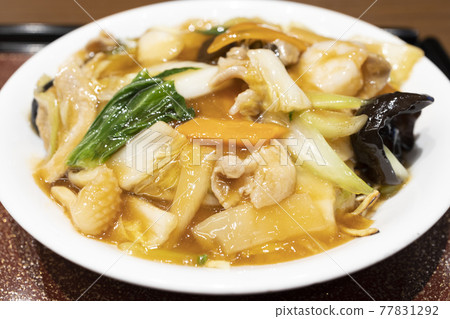 Delicious Gomoku Ankake Yakisoba Delicious Gomoku Ankake Yakisoba 77831292