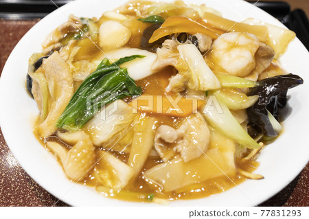 Delicious Gomoku Ankake Yakisoba Delicious Gomoku Ankake Yakisoba 77831293