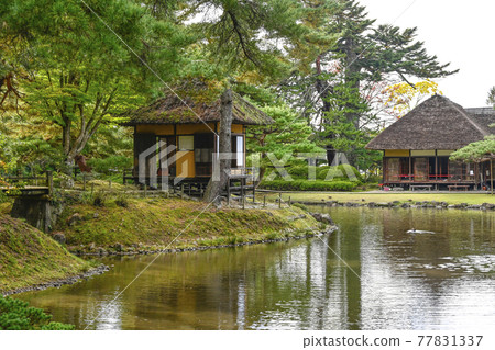 Nationally designated scenic spot Aizu Matsudaira Garden Oyakuen (Aizuwakamatsu City) Nationally designated scenic spot Aizu Matsudaira Garden Oyakuen (Aizuwakamatsu City) 77831337