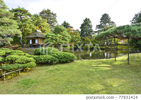Nationally designated scenic spot Aizu Matsudaira Garden Oyakuen (Aizuwakamatsu City) 77831414