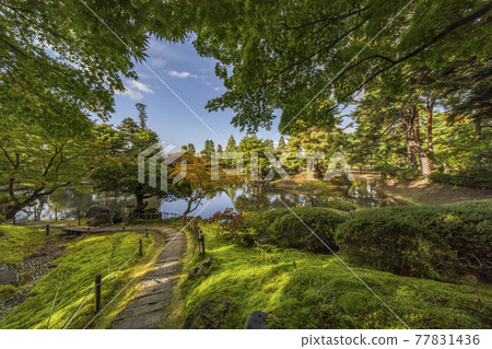 Nationally designated scenic spot Aizu Matsudaira Garden Oyakuen (Aizuwakamatsu City) Nationally designated scenic spot Aizu Matsudaira Garden Oyakuen (Aizuwakamatsu City) 77831436