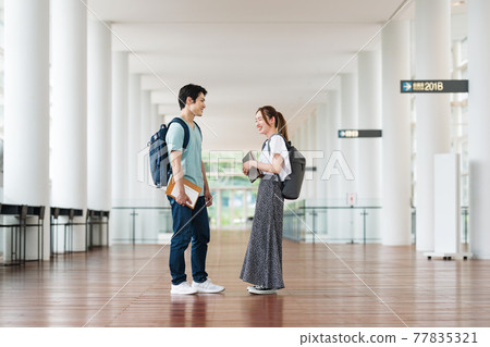 College student's portrait College student's portrait 77835321