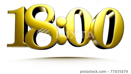 Gold At 18 o'clock. Gold At 18 o'clock. 77835879