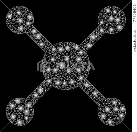Flare Mesh Carcass Roulette with Flare Spots Flare Mesh Carcass Roulette with Flare Spots 77836408