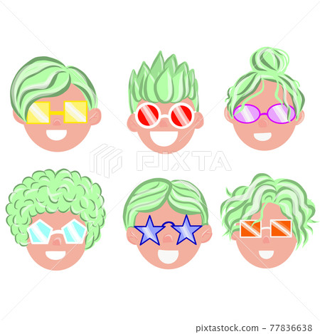 Head characters set 77836638