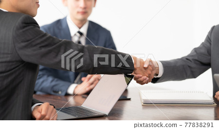 Business image Handshake at hand 77838291