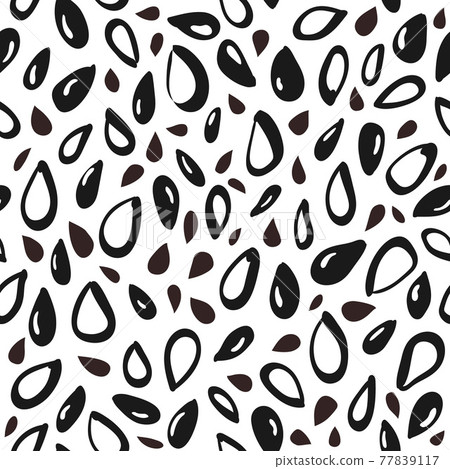 Seed seamless pattern. Vector graphic background. Seed seamless pattern. Vector graphic background. 77839117
