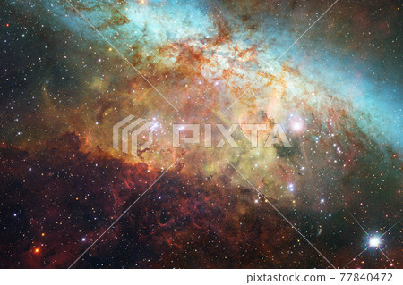 Endless universe. Elements of this image furnished by NASA. 77840472