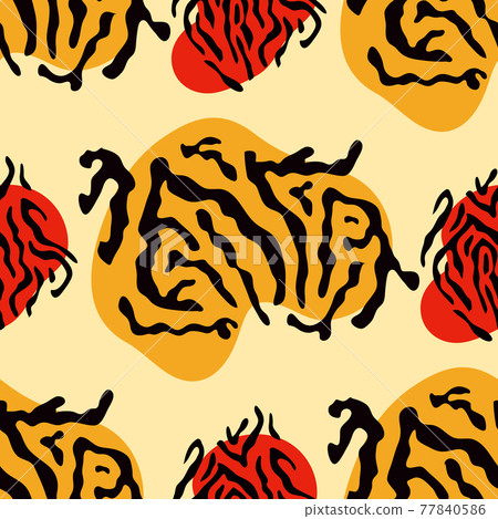 Tiger pattern 64 77840586