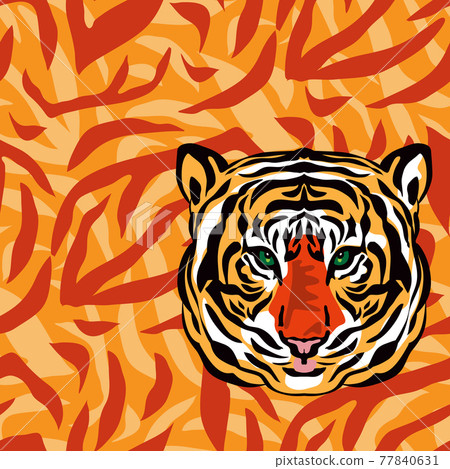 Tiger pattern 81 77840631
