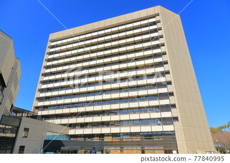 【德島縣】晴空下的德島市政府 77840995