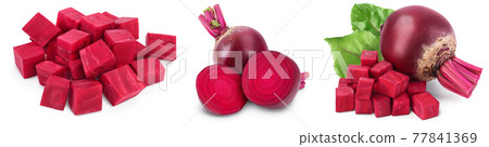 beetroot isolated on white background with full depth of field. Top view. Flat lay. Set or collection beetroot isolated on white background with full depth of field. Top view. Flat lay. Set or collection 77841369