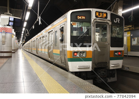 [JU] 宇都宮線211系（上野站地上站台） 77842094