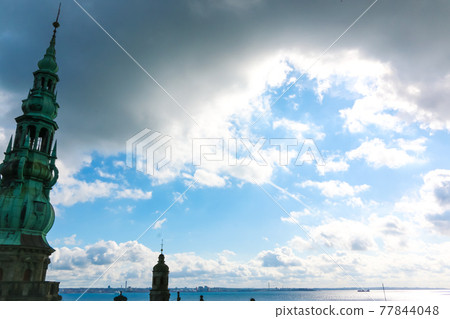 Denmark's World Heritage Site Kronborg Castle Spire and Sea Denmark's World Heritage Site Kronborg Castle Spire and Sea 77844048