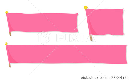 粉紅旗插片底座 77844583