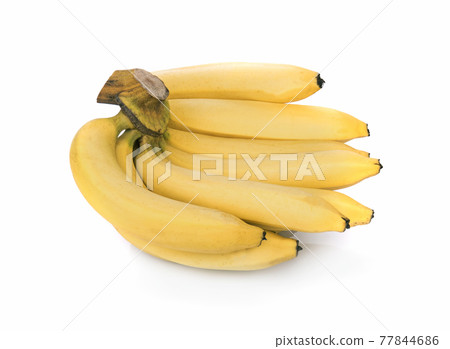 Banana isolated on white background Banana isolated on white background 77844686