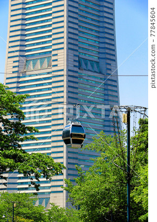 Landmark Tower and Yokohama Air Cabin 77845604