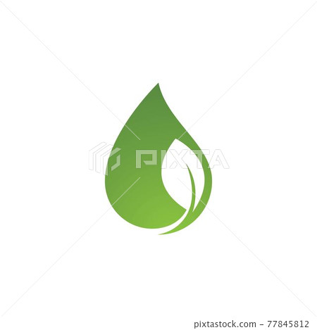 water drop Logo 77845812