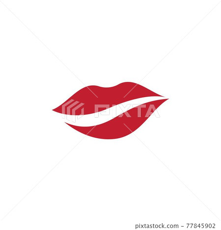 Beauty lips women icon 77845902