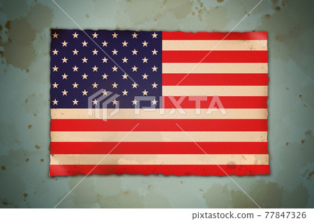 US American flag 77847326