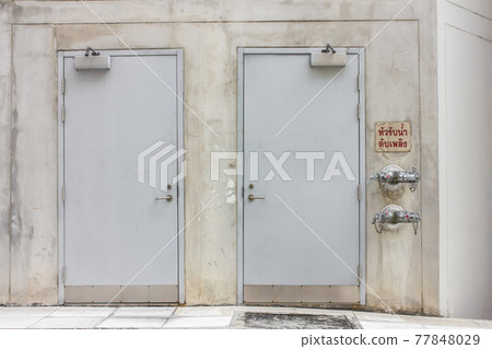 Warehouse Building gate Warehouse Building gate 77848029