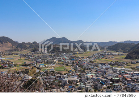 Cityscape of Awa-Katsuyama (Kyonan Town, Chiba Prefecture) Cityscape of Awa-Katsuyama (Kyonan Town, Chiba Prefecture) 77848690