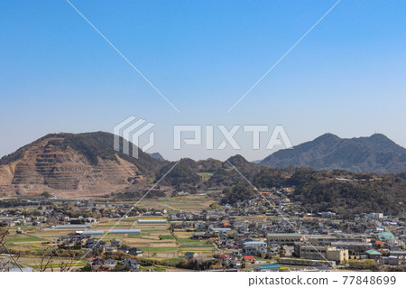 Cityscape of Awa-Katsuyama (Kyonan Town, Chiba Prefecture) 77848699