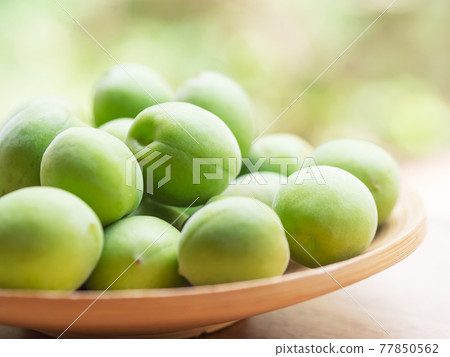 Fresh plum seeds Fresh plum seeds 77850562