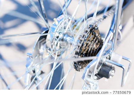 Bicycle parts transmission and chain 77850679