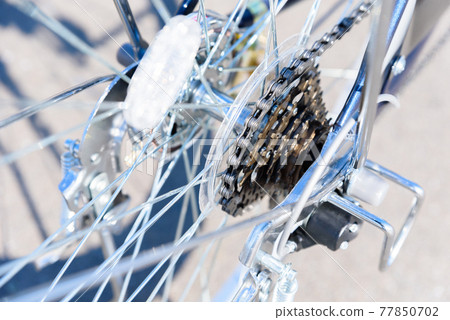 Bicycle parts transmission and chain 77850702