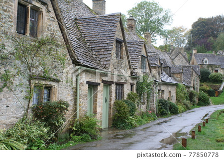 Bibury, a small village in the Cotswolds, England Bibury, a small village in the Cotswolds, England 77850778