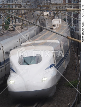 Yamashina附近的新幹線N700S J10編隊 Yamashina附近的新幹線N700S J10編隊 77853193