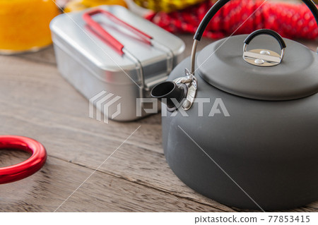 camping equipment kettle