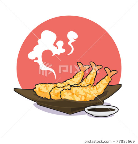 japanese fried shrimp Tempura japanese fried shrimp Tempura 77855669