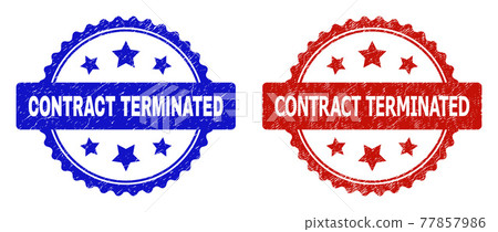 CONTRACT TERMINATED Rosette Seals Using Distress Style CONTRACT TERMINATED Rosette Seals Using Distress Style 77857986