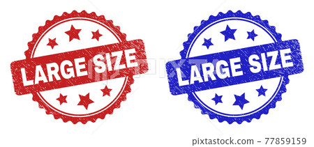 LARGE SIZE Rosette Stamp Seals Using Rubber Style LARGE SIZE Rosette Stamp Seals Using Rubber Style 77859159