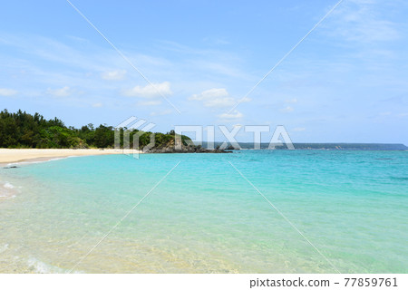 美麗的沖繩海景 77859761