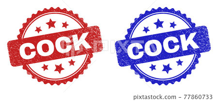 COCK Rosette Seals with Distress Style 77860733