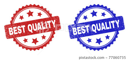 BEST QUALITY Rosette Stamp Seals with Unclean Surface 77860735