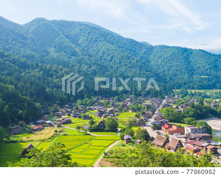 Gifu Prefecture Shirakawago Gakusho Building Settlement 77860982