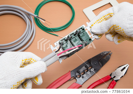 Electrical work Wiring work 77861034