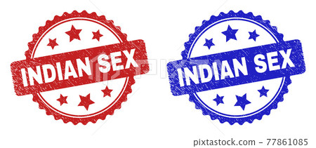 INDIAN SEX Rosette Watermarks Using Grunge Surface INDIAN SEX Rosette Watermarks Using Grunge Surface 77861085