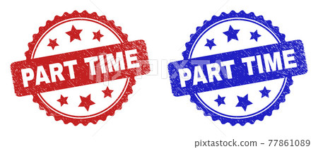 PART TIME Rosette Stamps with Unclean Style PART TIME Rosette Stamps with Unclean Style 77861089