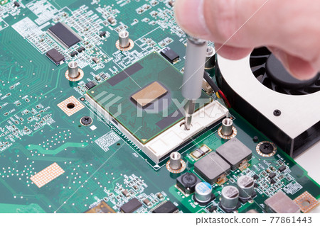 Raising PC specs (CPU disassembly, replacement, installation work) 77861443