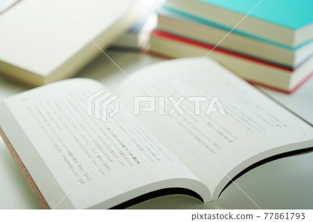 Open book Open book 77861793